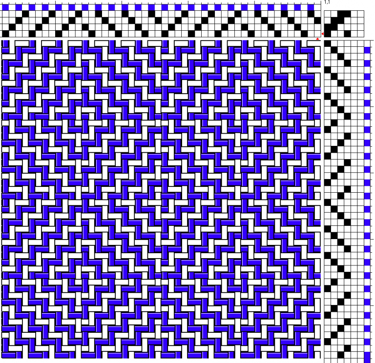 4harness weaving Dixie Weaver